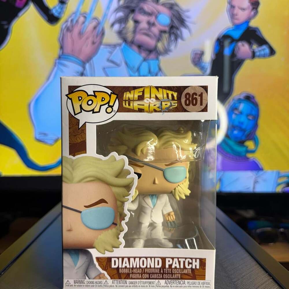 Funko Pop Marvel Infinity Warps Diamond Patch Figure 861